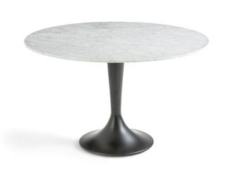 Table manger marbre blanc Luxembourg
