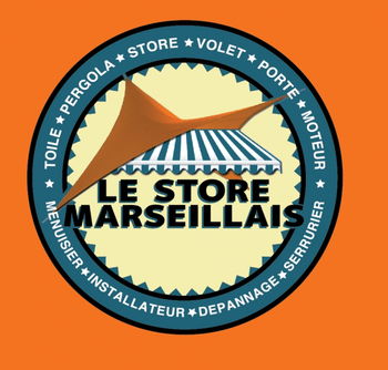 store banne grande avancée Marseille Bouches du Rhône