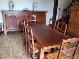 Annonce buffet bas table chaises Bois-Guillaume Seine Maritime