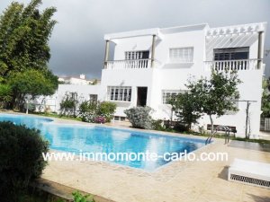 location villa rabat piscine souissi Maroc