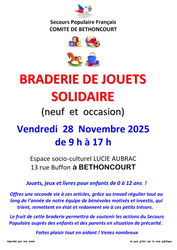 BRADERIE JOUETS