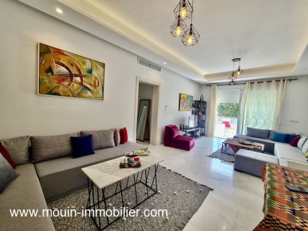 appartement à louer à l'année à Hammamet Nord