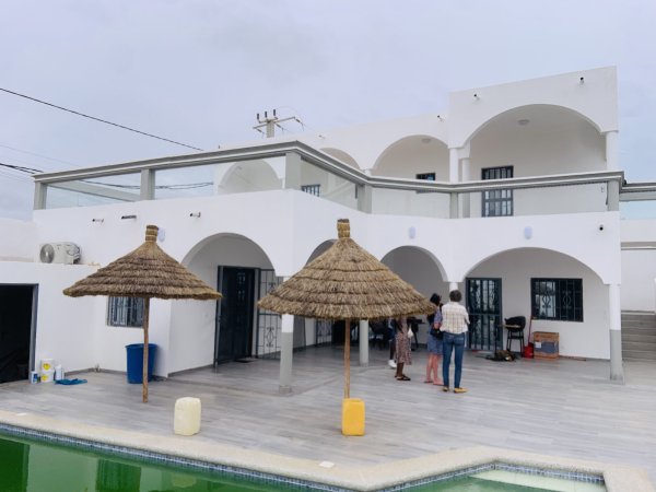 Location n'gaparou villa 3 chambres piscine M'Bour Sénégal