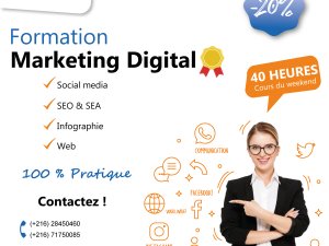 Formation Marketing Digital Tunis Tunisie