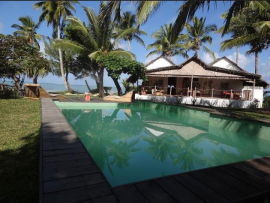 Vente ecolodge restaurant piscine Ile sainte-marie Madagascar