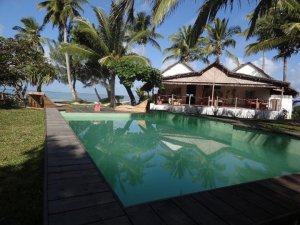 Vente ecolodge restaurant piscine Ile sainte-marie Madagascar