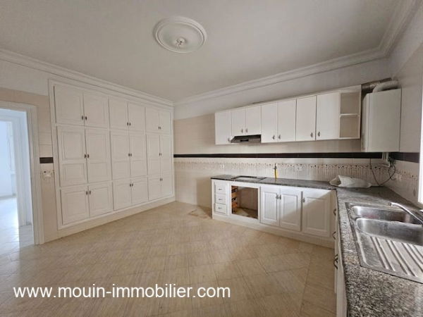 appartement S+2 non meublé au rdc à Hamammet