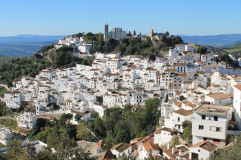Location Maison andalouse dans village blanc Casares Estepona Espagne