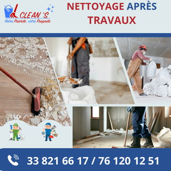 Annonce NETTOYAGE APRÈS TRAVAUX – 1 FINITION IMPECCABLE POUR VOS PROJETS Dakar