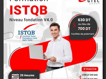 Annonce Formation ISTQB Foundation L&#039;Ariana Tunisie