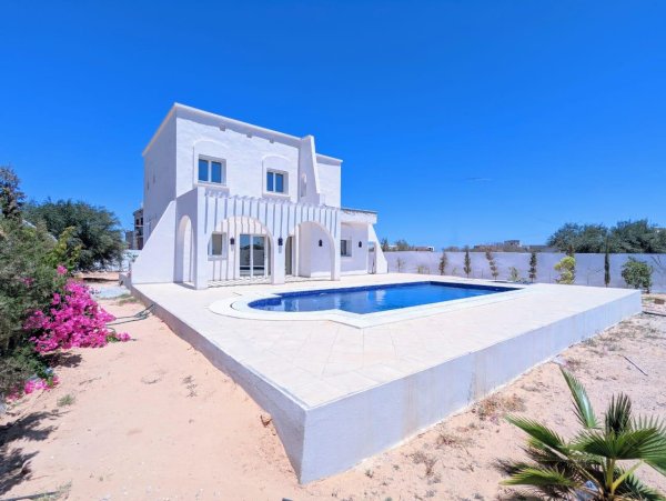 Vente Villa AKITA zone agricole Djerba Tunisie