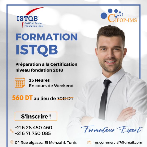 Formation ISTQB Tunis Tunisie