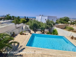 villa avec piscine à louer à hammamet