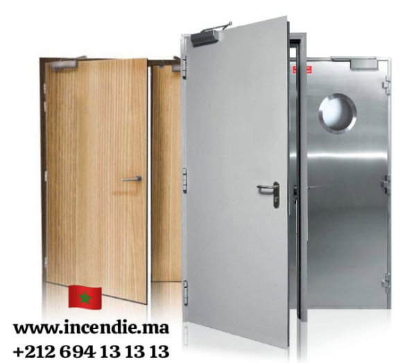 Porte coupe feu Maroc
