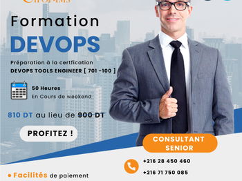 Annonce Formation DevOps &amp; Préparation DevOps Tools Engineer Tunis