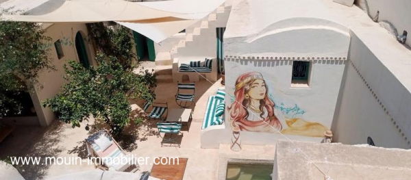 villa avec piscine à louer à Djerba