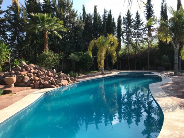 Location Villa ZrigaHouse Marrakech exclusivité piscine privée Maroc