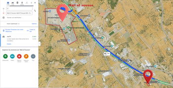 Vente Terrain près Mall Sousse Tunisie