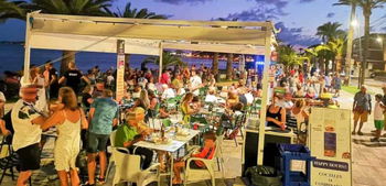 CB COMMERCES BAR RESTAURANT GLACIER TERRASSES PROMENADE MARITIME PLAGE
