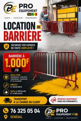 LOCATION DE BARRIERE