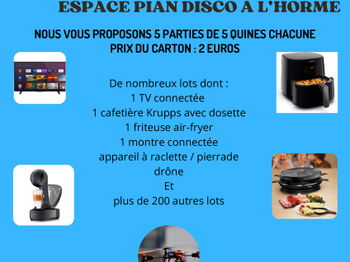 Annonce BINGO L&#039;USH BASKET Saint-Chamond Loire