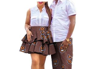 Annonce africain batik coton couple costume Québec Canada