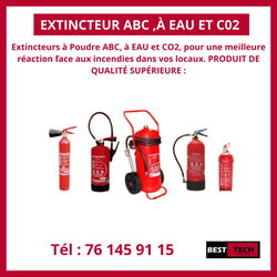 EXTINCTEUR ET EQUIPEMENT