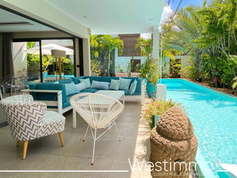 Vente PEREYBERE Villa moderne luxueuse grands volumes piscine jacuzzi