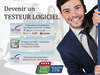 Annonce Pack Testeur Logiciel ISTQB Selenium Test Manager Tunis Tunisie