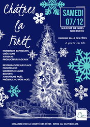 marché noël semi-nocturne Evron Mayenne
