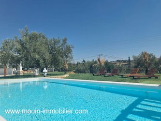 Location villa celeste l hammamet birbouregba Tunisie
