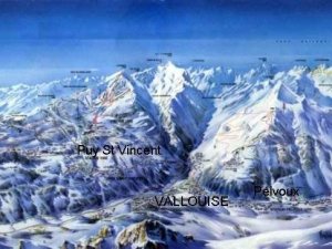 le plan des pistes Pelvoux-Vallouise-Puy st vincent