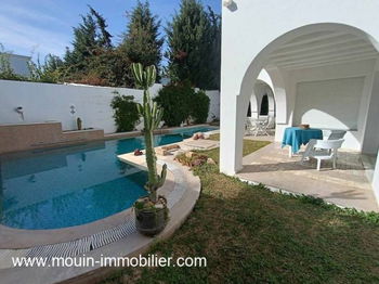 Location VILLA HALIMA Yasmine Hammamet Tunisie