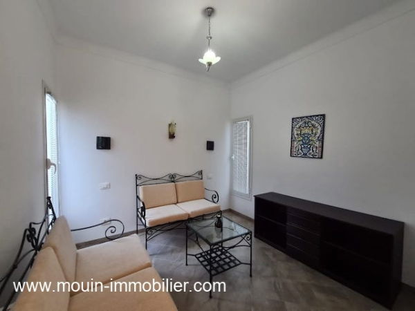 Villa S+3 de plein pieds à louer à Hammamet