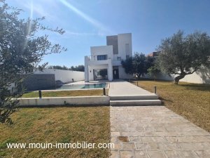Location villa grey yasmine hammamet Tunisie