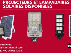 lampadaire &amp; projecteur solaire bon prix Dakar Sénégal