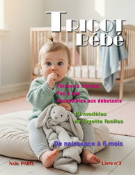 Livre tricot bébé n°3 layette facile patron à tricoter