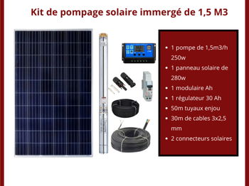 KIT DE POMPES SOLAIRES