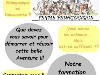 Formation adulte Ferme Pédagogique Ferme Découverte Herry Cher