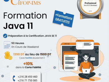 Formation Java 11 Tunis Tunisie