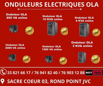 Annonce ONDULEURS ELECTRIQUES OLA SENEGAL BON PRIX Dakar Sénégal