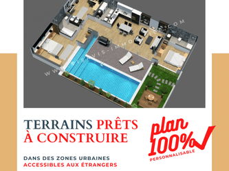 Vente Offre terrain construction personnalisée Djerba = zone urbaine