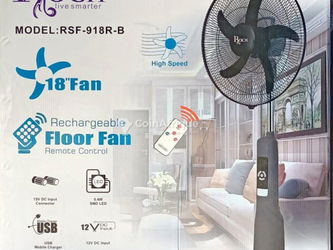 Ventilateur rechargeable ROCH