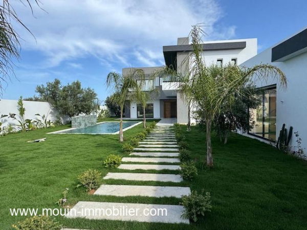 villa avec piscine neuve à vendre à Hammamet