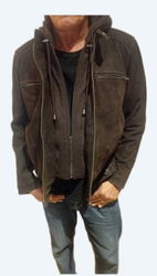 Veste en cuir XL