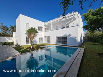 Location VILLA MODERNE 1 Yasmine Hammamet Tunisie