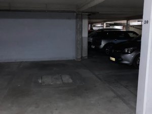 Vue intérieure place de parking