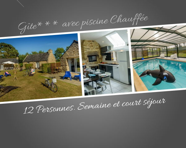 Domaine des Abers piscine chauffée