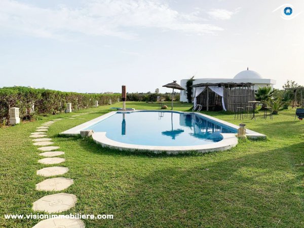 Location vacances Vacances Villa pied dans l'eau Yanis S+3 Nabeul Tunisie