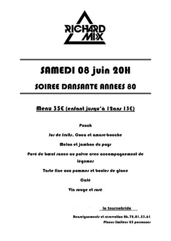 Annonce soirée années 80 Saint-Médard-en-Jalles Gironde